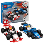 LEGO City – Pretekárske autá F1, Williams Racing a Haas F1